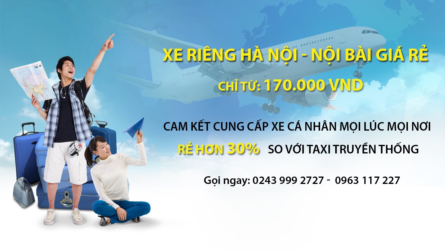 xe riêng Hà Nội - Nội Bài